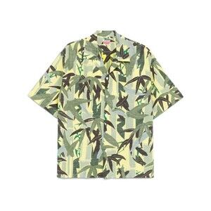 Kenzo Lime Green Short-Sleeve Shirt - NWT